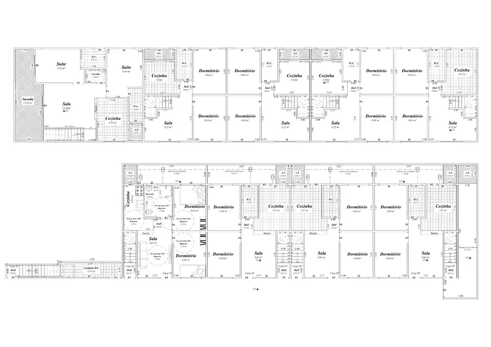 Casa, 2 quartos, 42 m² - Foto 9