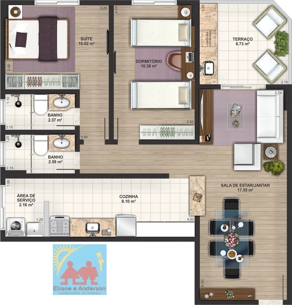Apartamento, 2 quartos, 71 m² - Foto 19