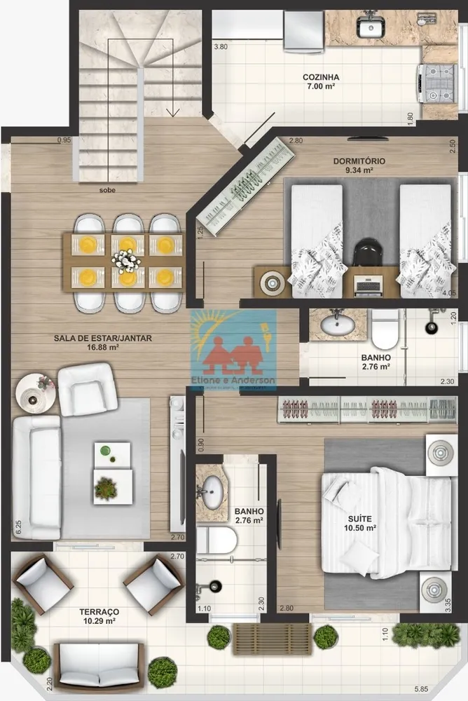 Apartamento, 2 quartos, 71 m² - Foto 7