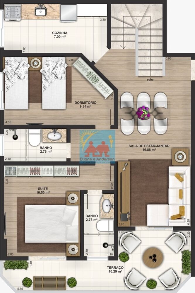 Apartamento, 2 quartos, 71 m² - Foto 11