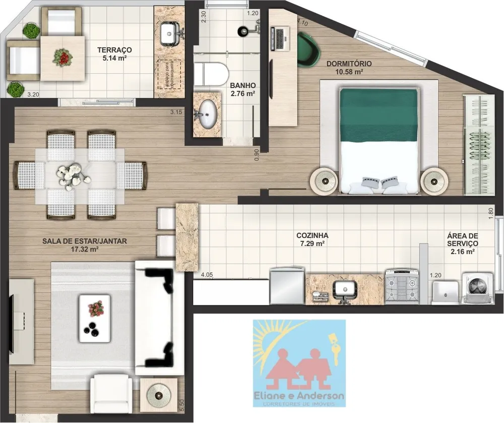 Apartamento, 2 quartos, 71 m² - Foto 15