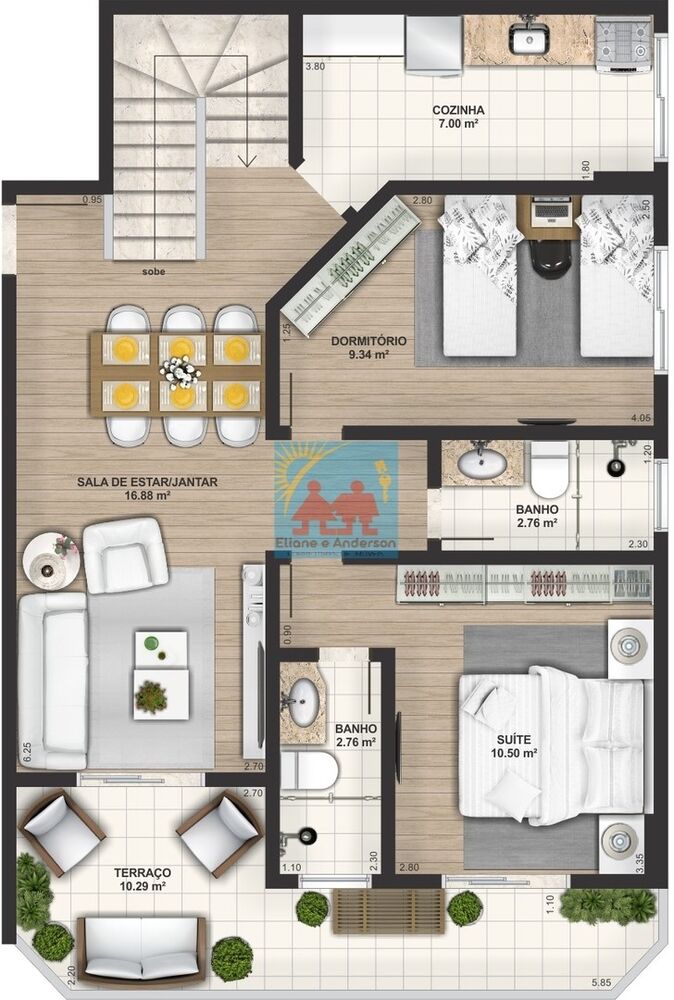 Apartamento, 2 quartos, 71 m² - Foto 5