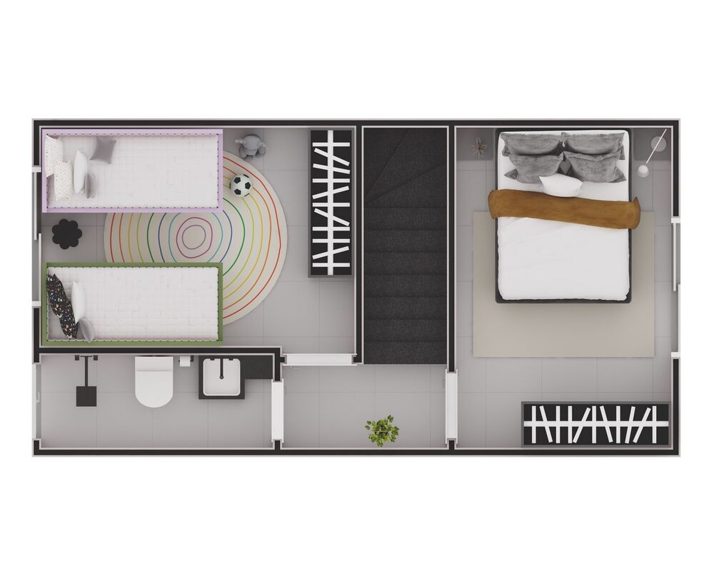 Casa, 2 quartos, 43 m² - Foto 4