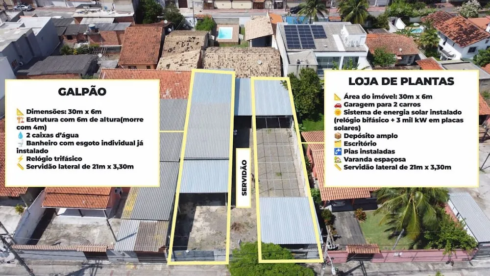 Depósito-Galpão, 450 m² - Foto 1