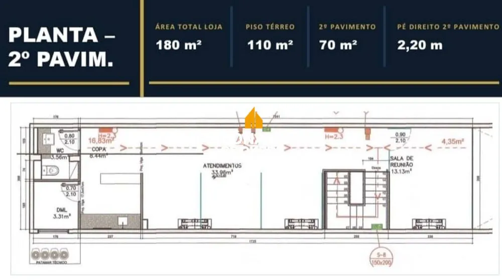 Loja-Salão, 160 m² - Foto 5