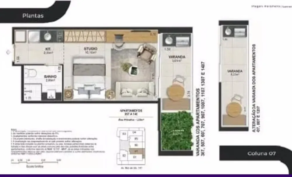 Loft, 40 m² - Foto 12