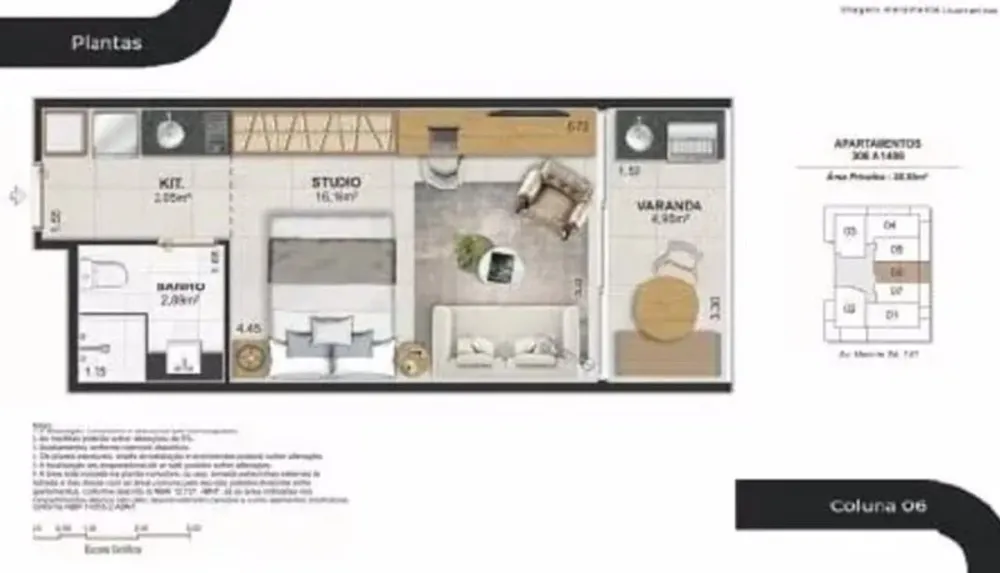 Loft, 40 m² - Foto 13