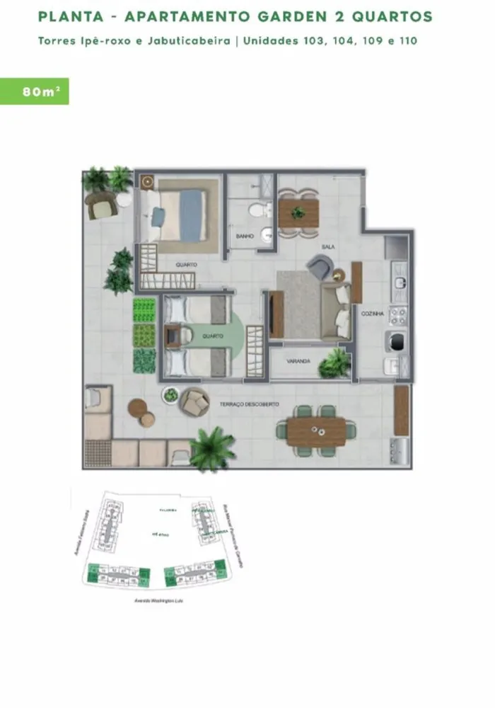 Apartamento, 2 quartos, 45 m² - Foto 26