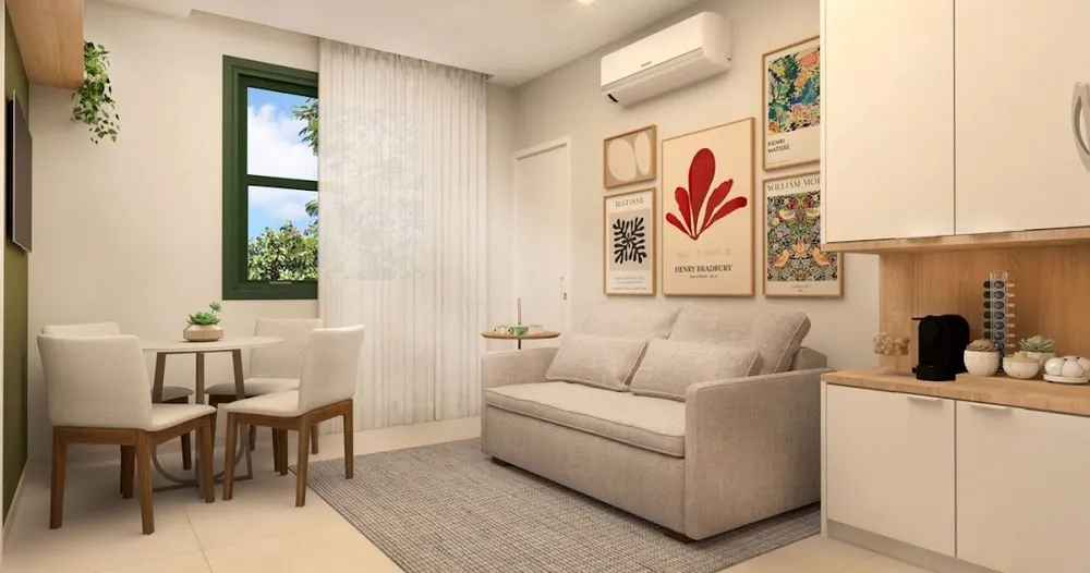 Apartamento, 1 quarto, 35 m² - Foto 1