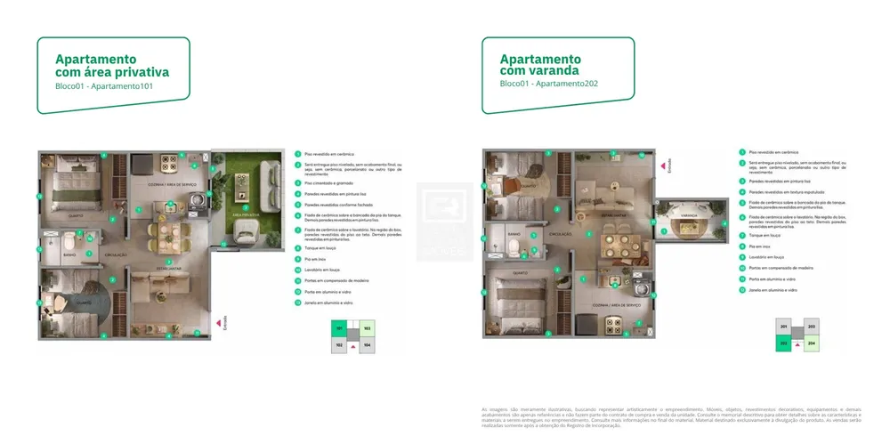 Apartamento, 2 quartos, 62 m² - Foto 2