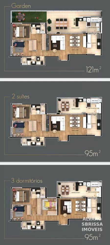 Apartamento, 3 quartos, 150 m² - Foto 7