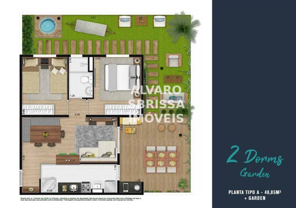 Apartamento, 2 quartos, 50 m² - Foto 12