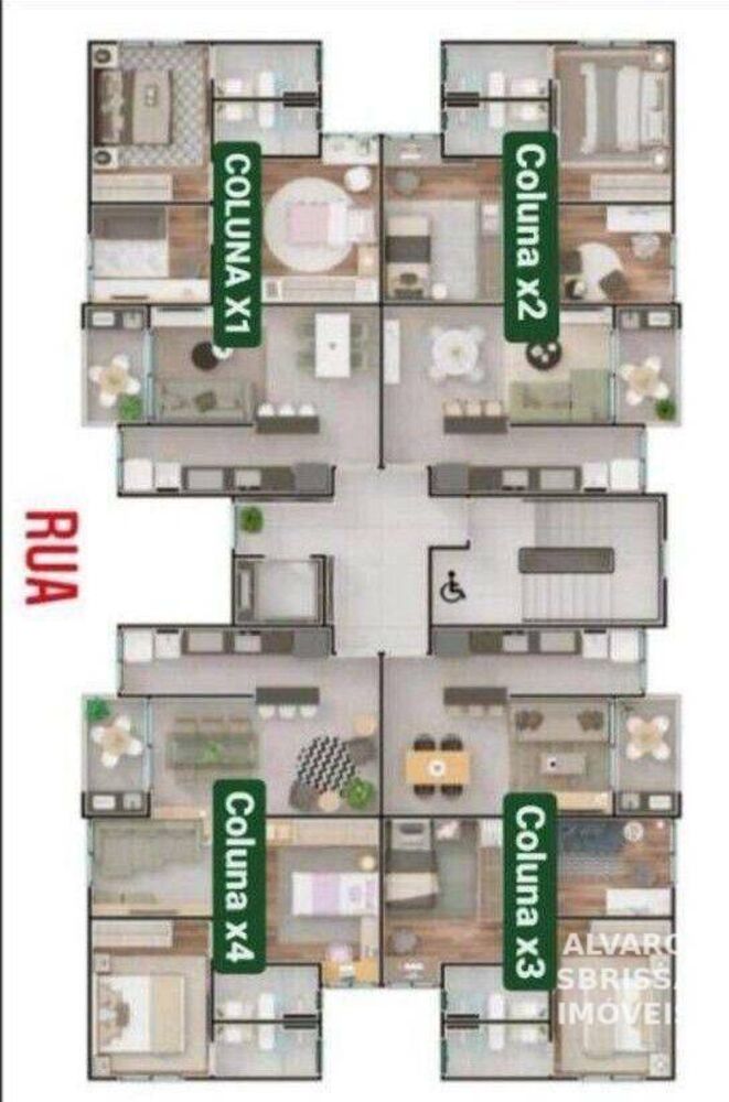 Apartamento à venda com 3 quartos, 74m² - Foto 8