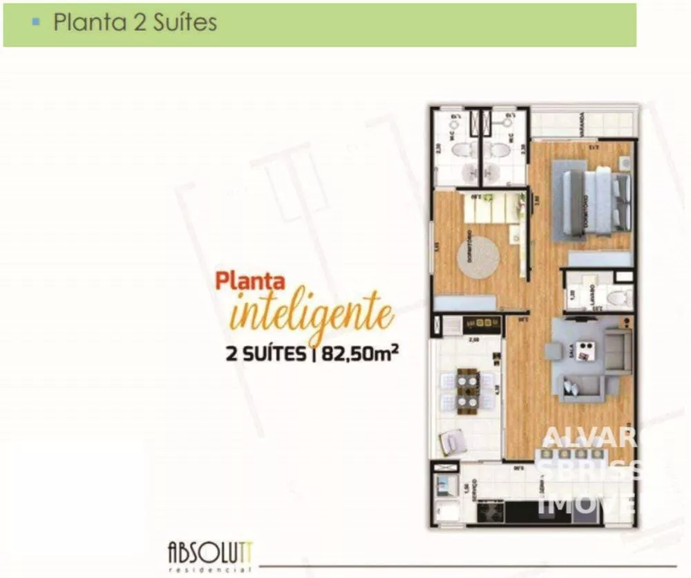 Apartamento, 2 quartos, 82 m² - Foto 15