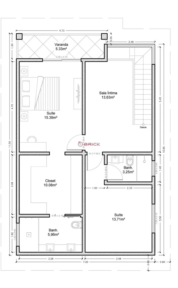 Casa à venda com 3 quartos, 182m² - Foto 7