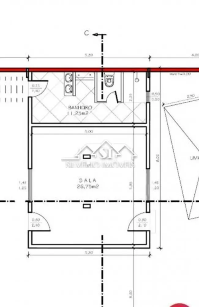 Depósito-Galpão, 535 m² - Foto 6