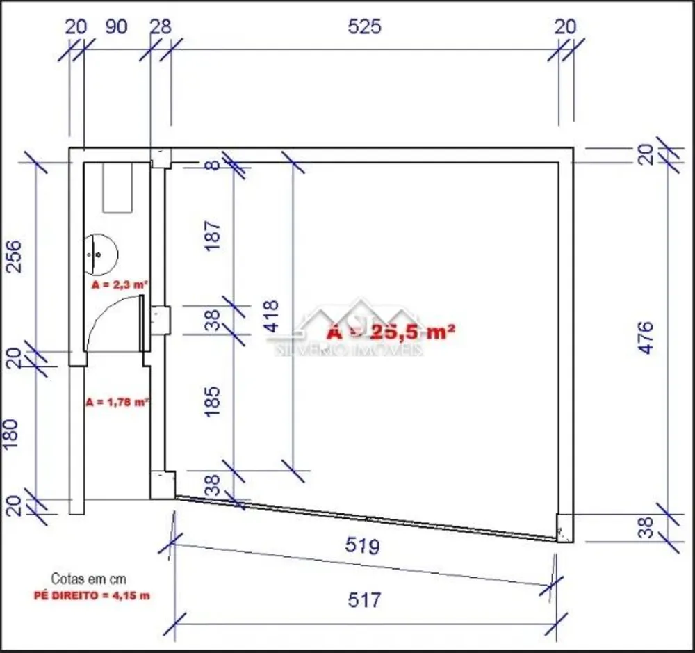 Depósito-Galpão, 30 m² - Foto 5