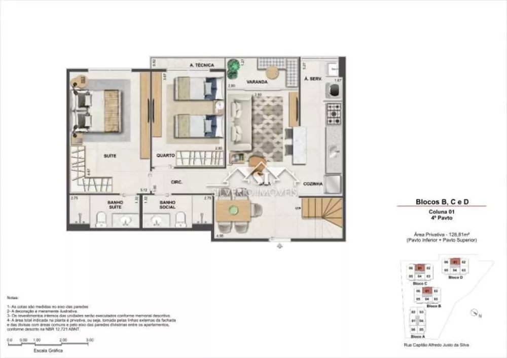 Apartamento, 2 quartos, 67 m² - Foto 3