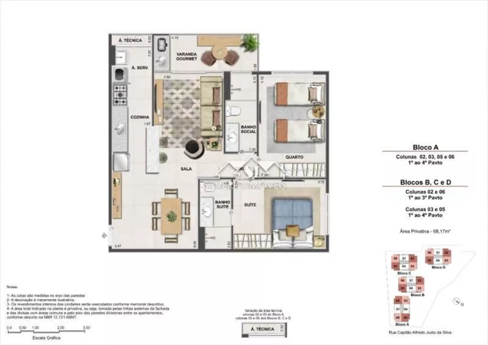 Apartamento, 2 quartos, 67 m² - Foto 9
