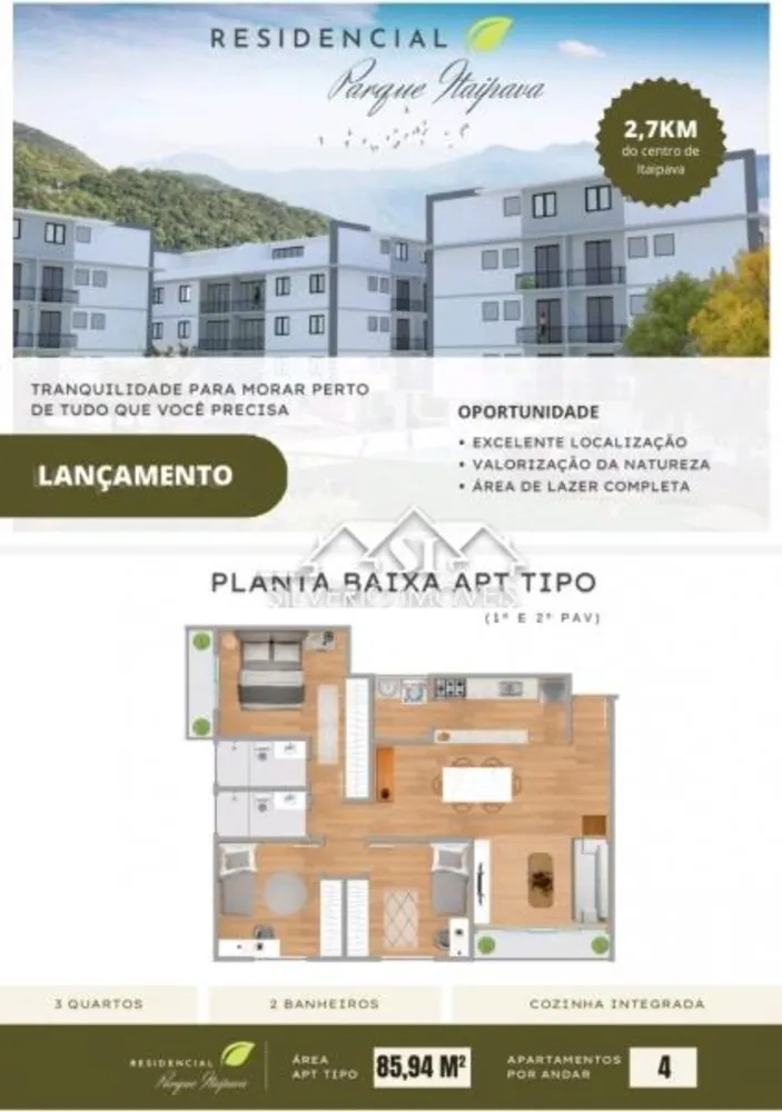 Apartamento, 3 quartos, 85 m² - Foto 3