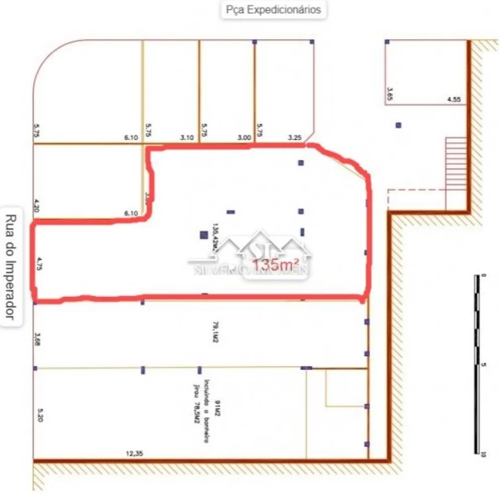 Loja-Salão, 135 m² - Foto 3
