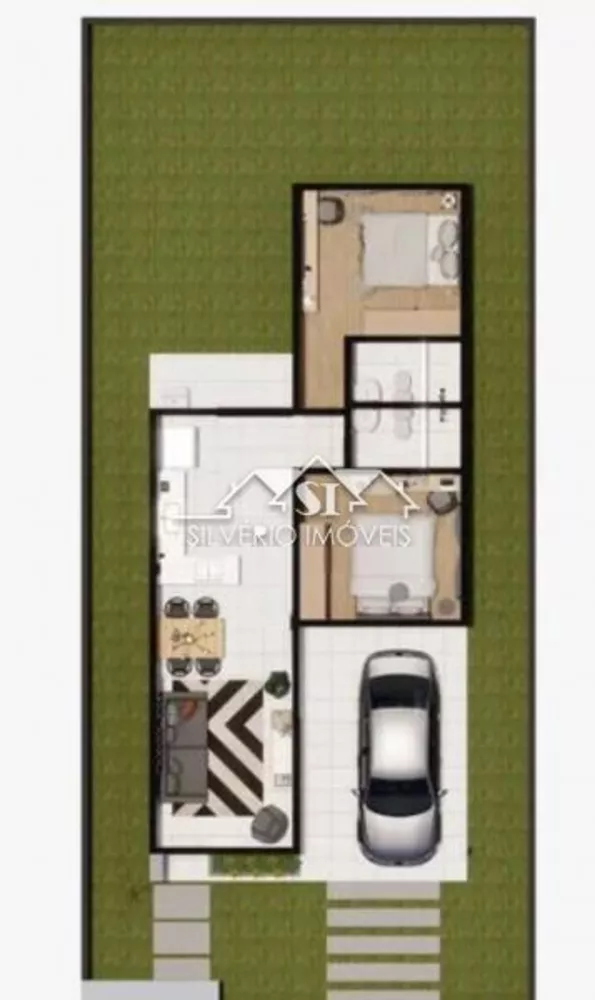 Casa, 2 quartos, 92 m² - Foto 13