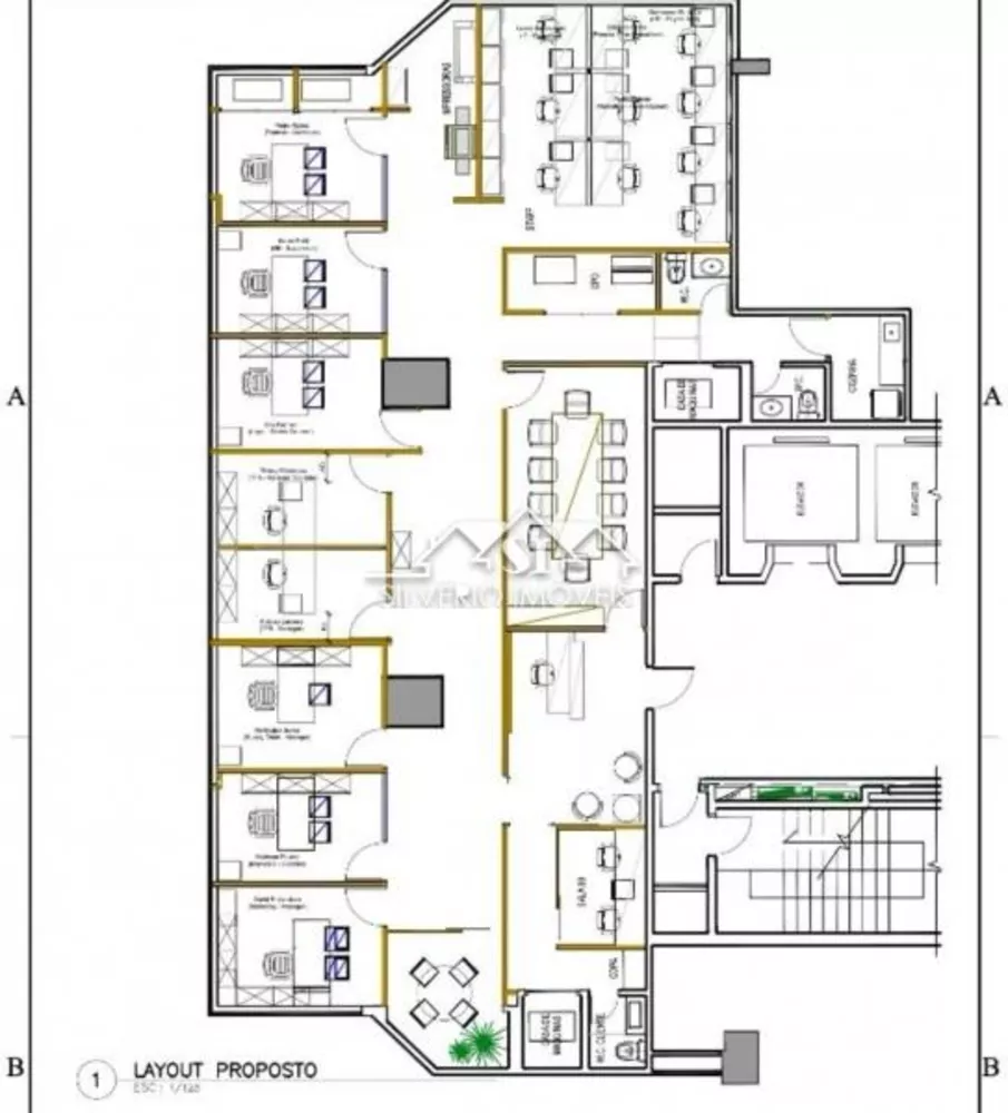 Sala-Conjunto, 253 m² - Foto 2