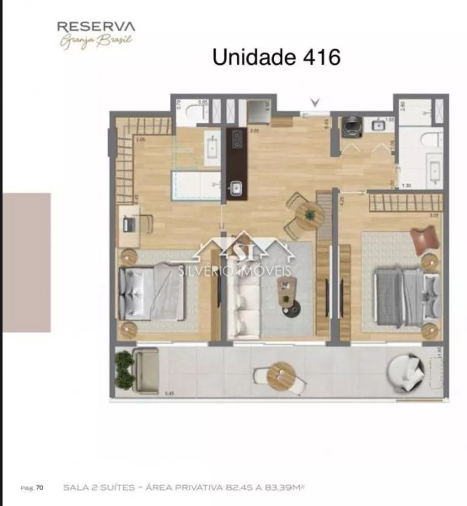 Apartamento, 3 quartos, 110 m² - Foto 1