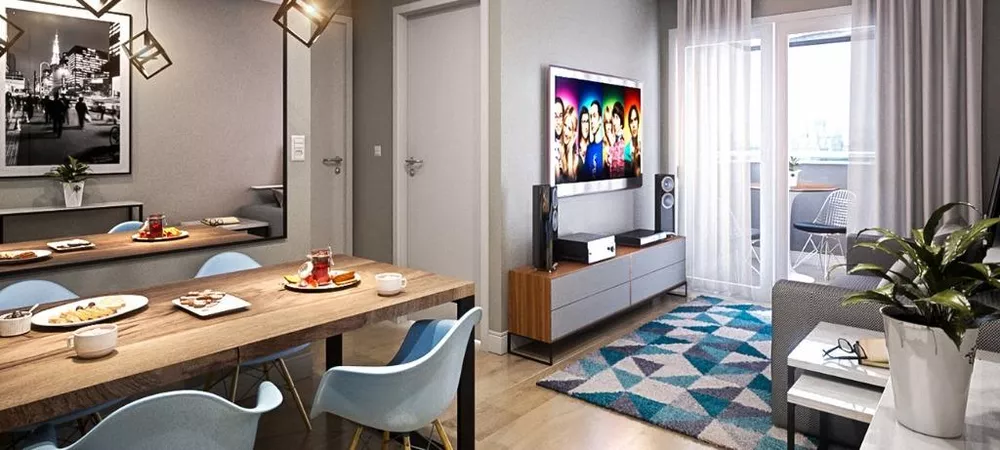 Apartamento à venda com 2 quartos, 53m² - Foto 1