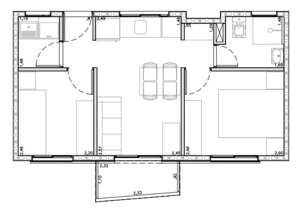Apartamento, 2 quartos, 47 m² - Foto 10