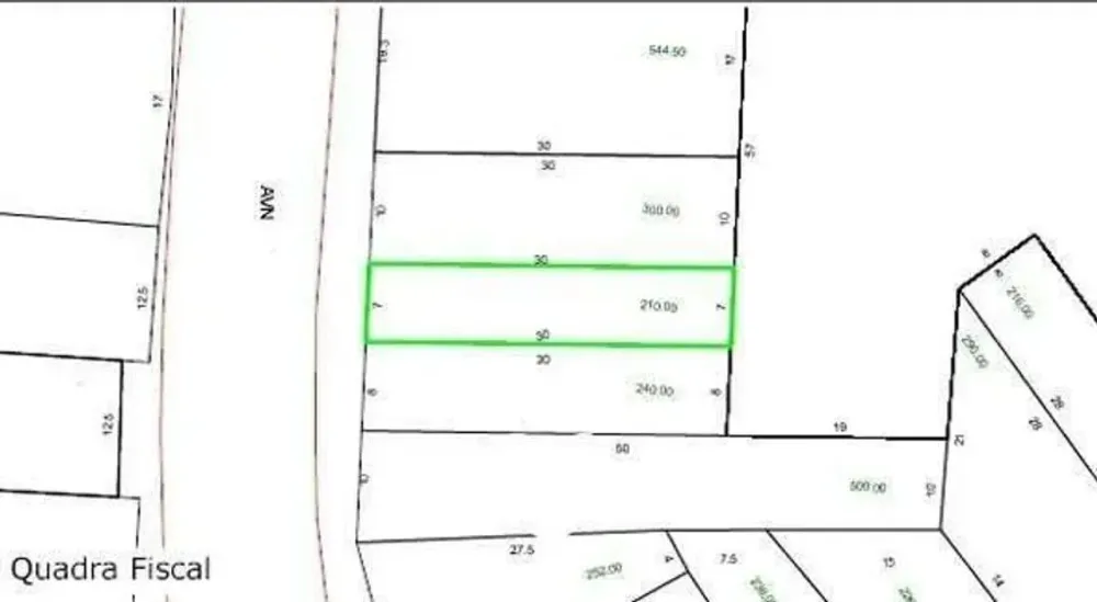 Terreno, 210 m² - Foto 1
