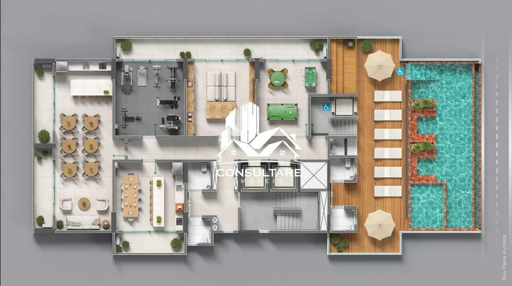 Apartamento, 1 quarto, 48 m² - Foto 3