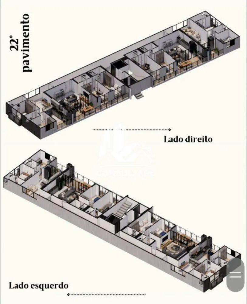 Apartamento, 1 quarto, 53 m² - Foto 3
