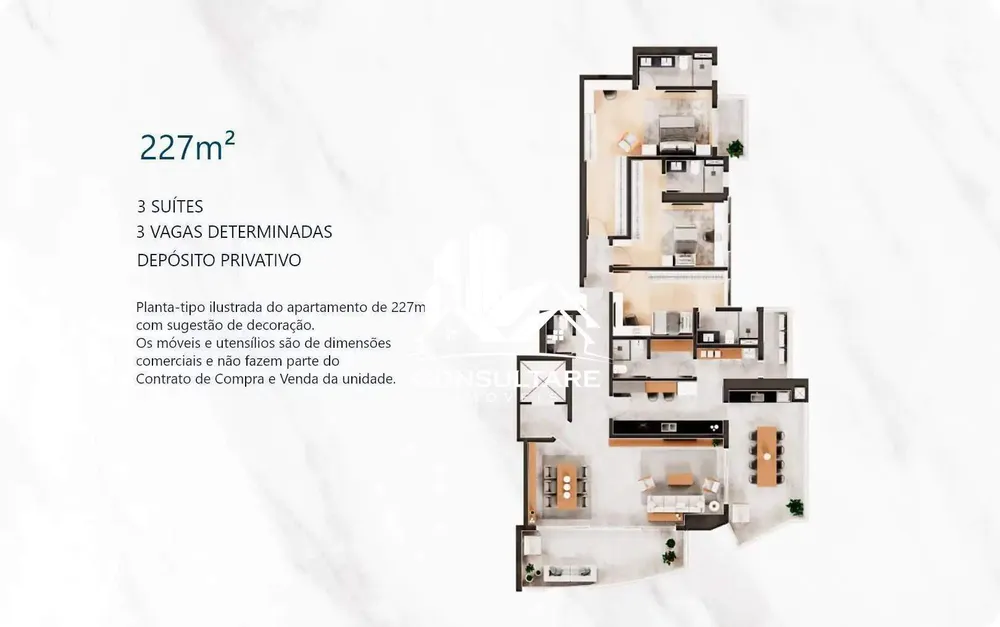 Apartamento, 3 quartos, 227 m² - Foto 4