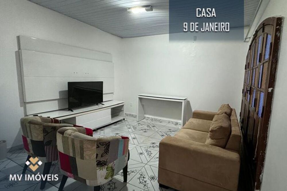 Casa à venda e aluguel com 3 quartos, 105m² - Foto 1