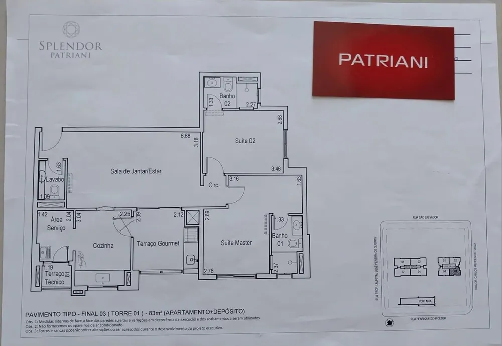 Apartamento, 2 quartos, 83 m² - Foto 2