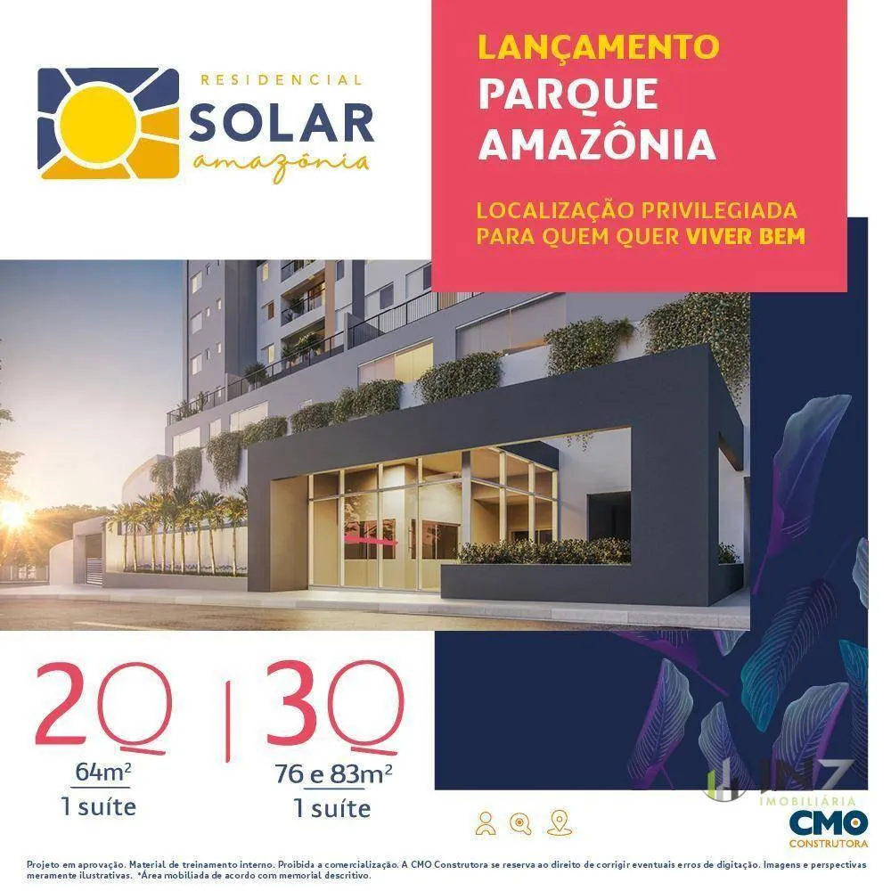 Apartamento, 3 quartos, 83 m² - Foto 1