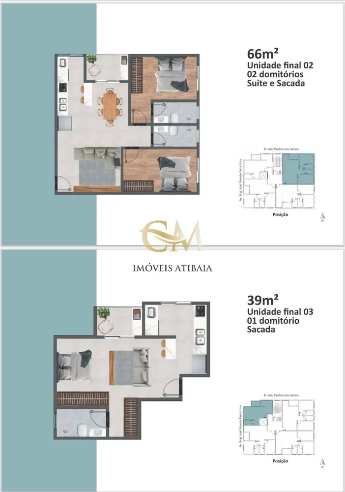 Apartamento, 2 quartos, 62 m² - Foto 4