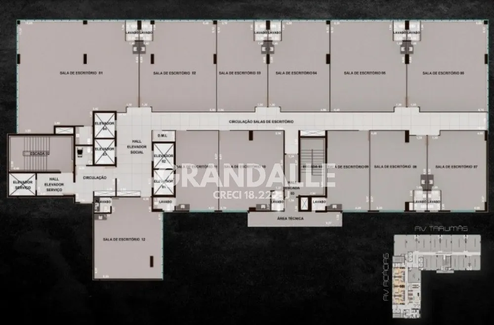 Apartamento, 1 quarto, 32 m² - Foto 9