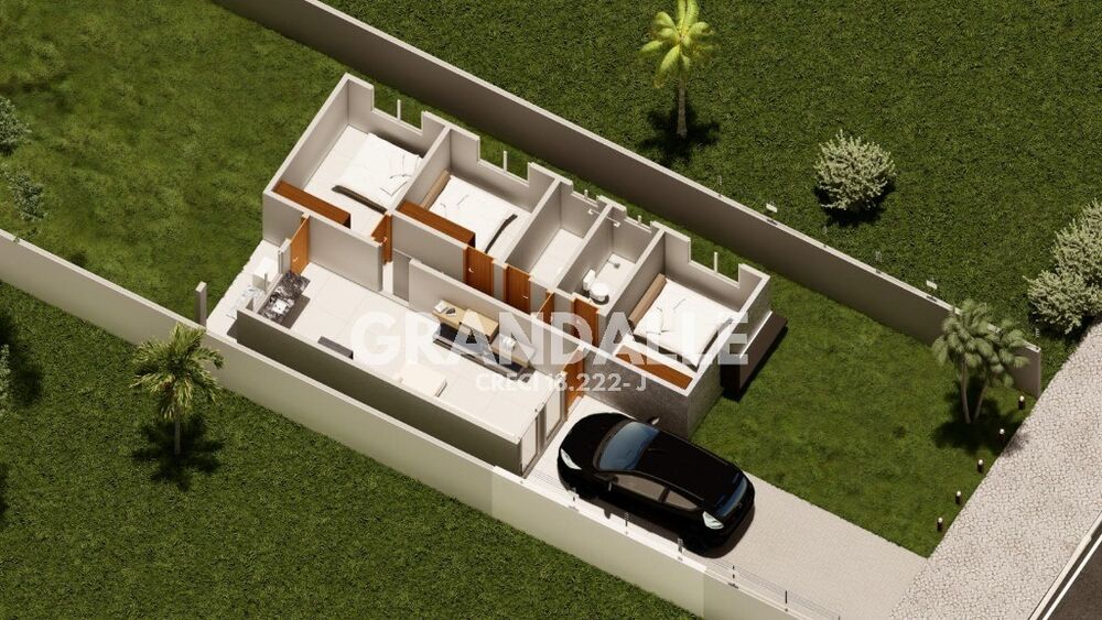 Casa, 3 quartos - Foto 1