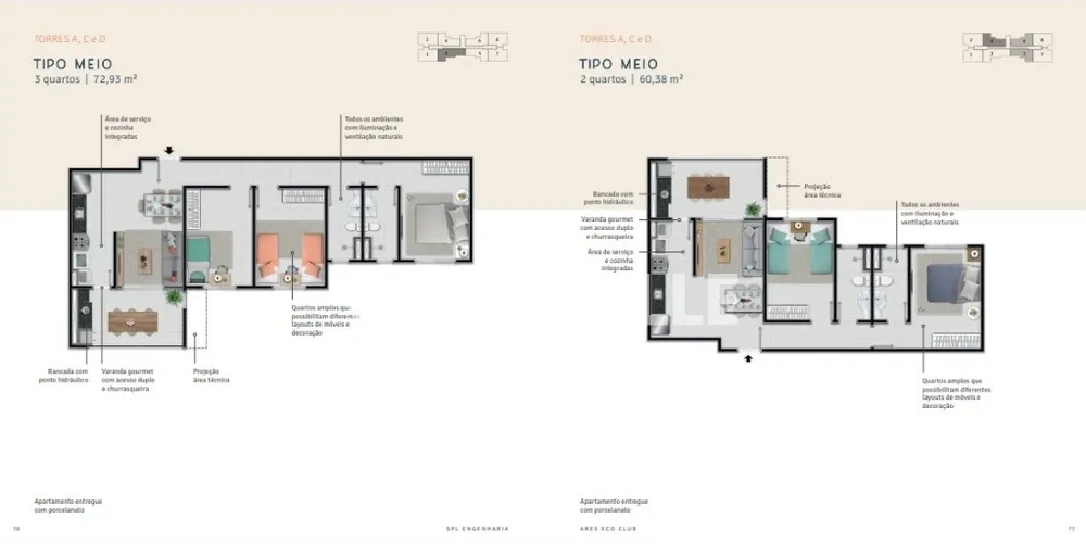 Apartamento, 2 quartos, 54 m² - Foto 16