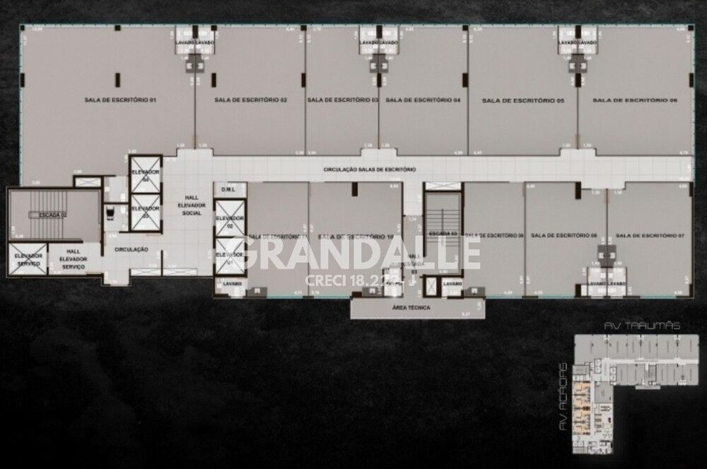 Sala-Conjunto, 40 m² - Foto 2