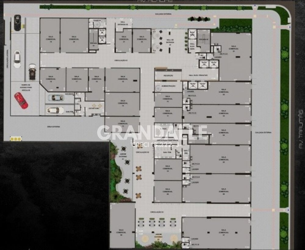 Sala-Conjunto, 596 m² - Foto 5