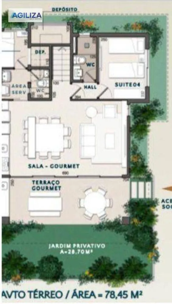 Casa de Condomínio, 4 quartos - Foto 11