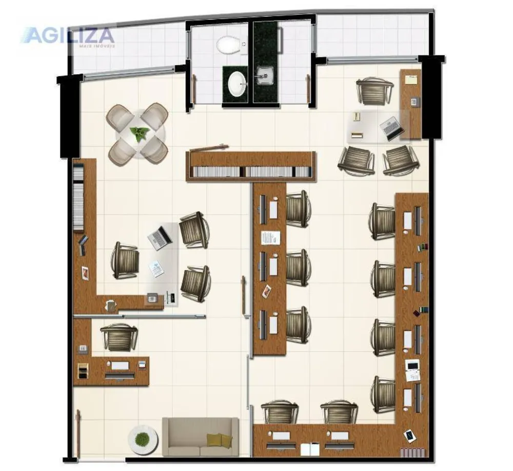 Sala-Conjunto, 32 m² - Foto 9