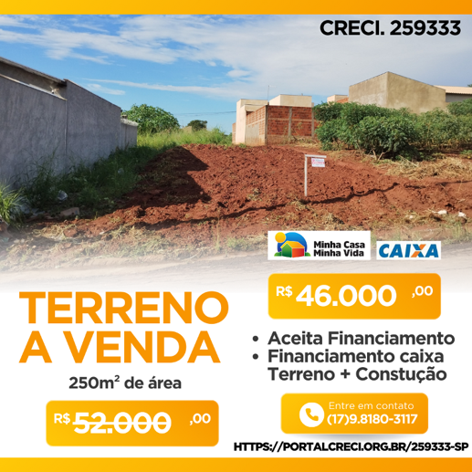 Terreno à venda, 250m2 - Foto 1