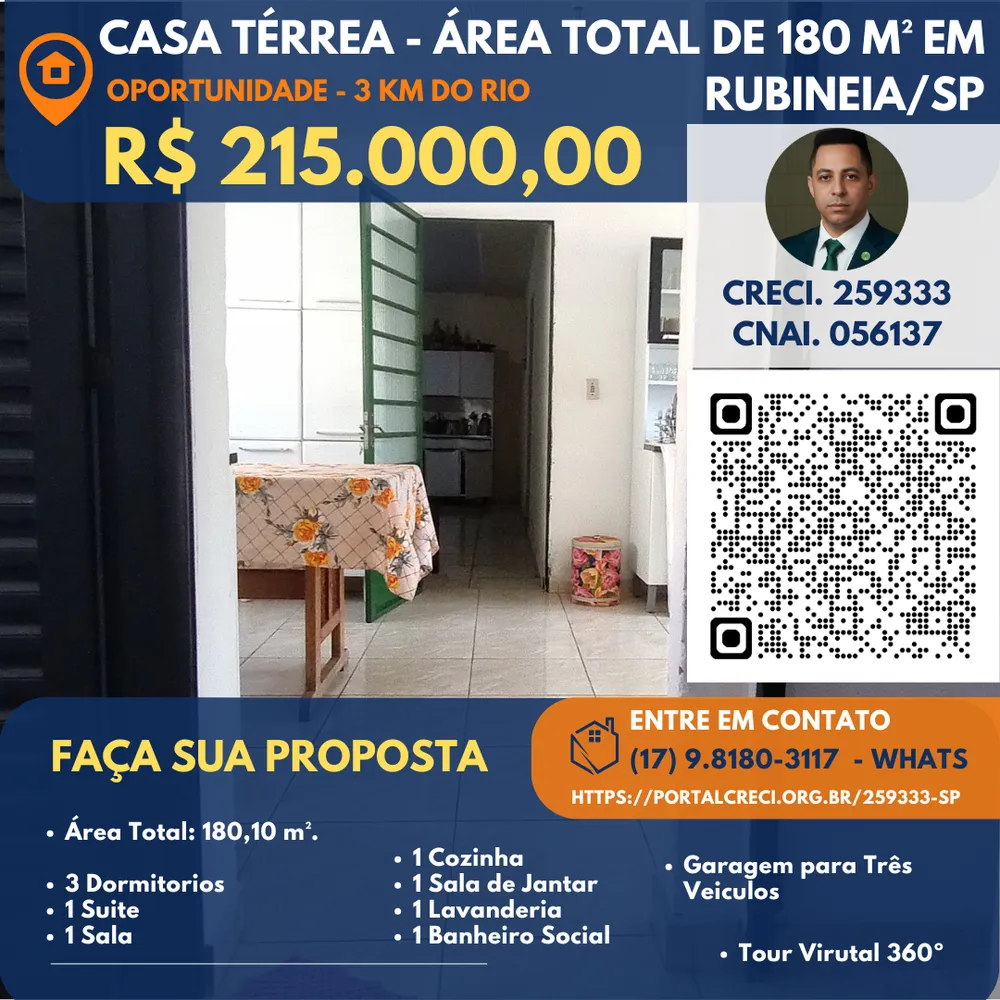 Casa, 3 quartos, 165 m² - Foto 6