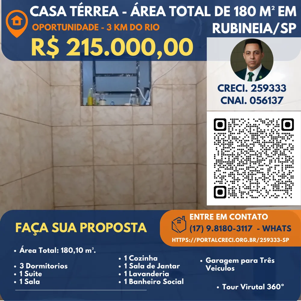Casa, 3 quartos, 165 m² - Foto 9