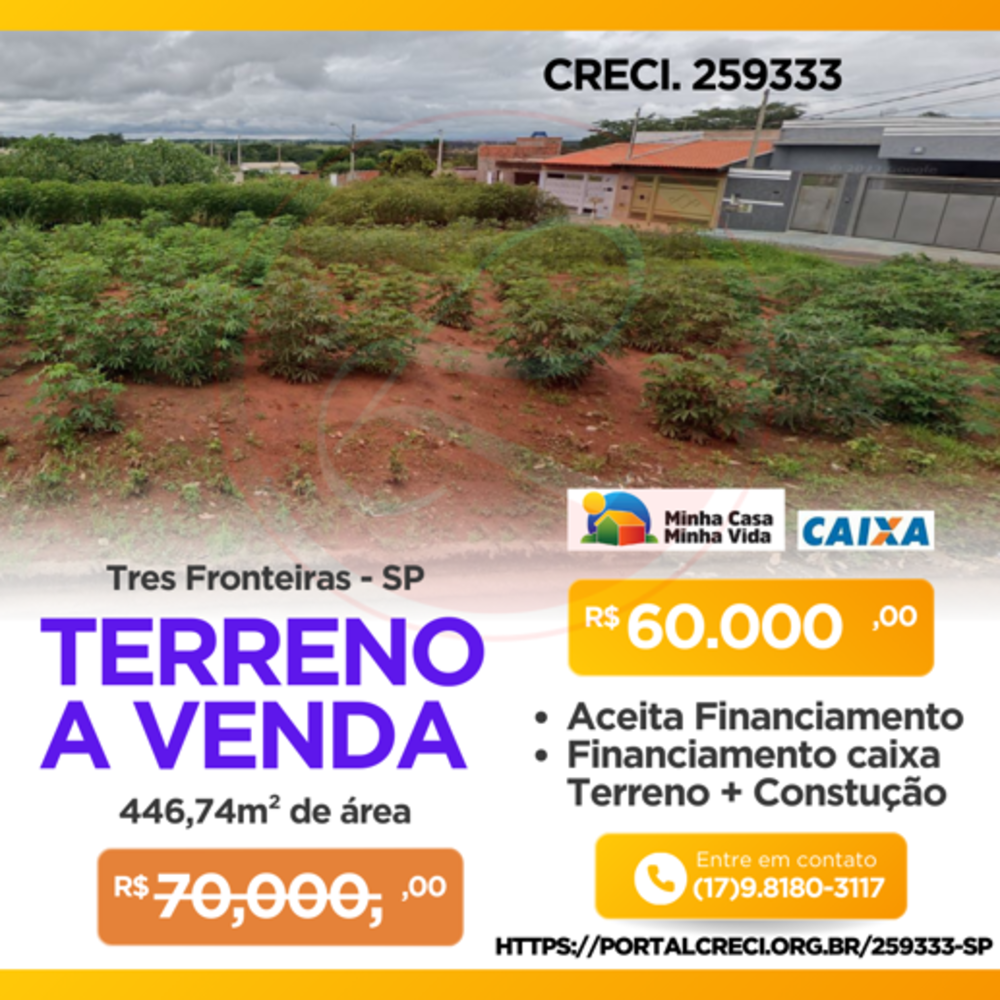 Terreno à venda, 446m2 - Foto 3