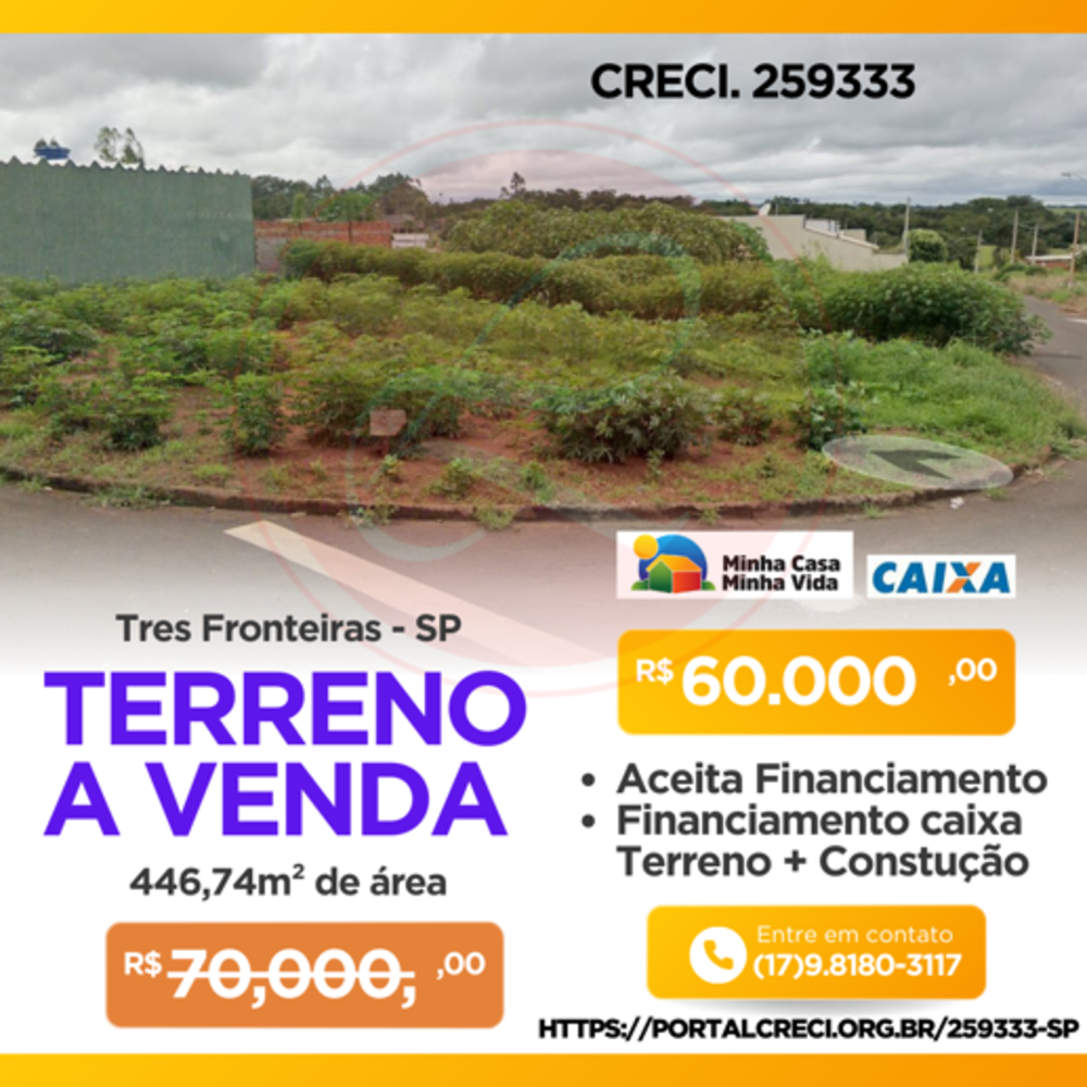 Terreno à venda, 446m2 - Foto 2